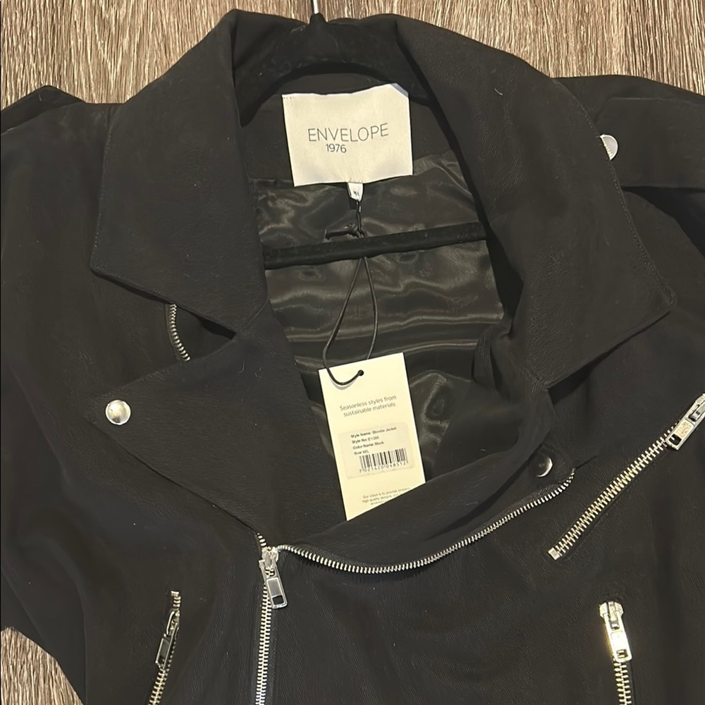 Envelope 1976 Black Biker Jacket - Picture 7 of 13